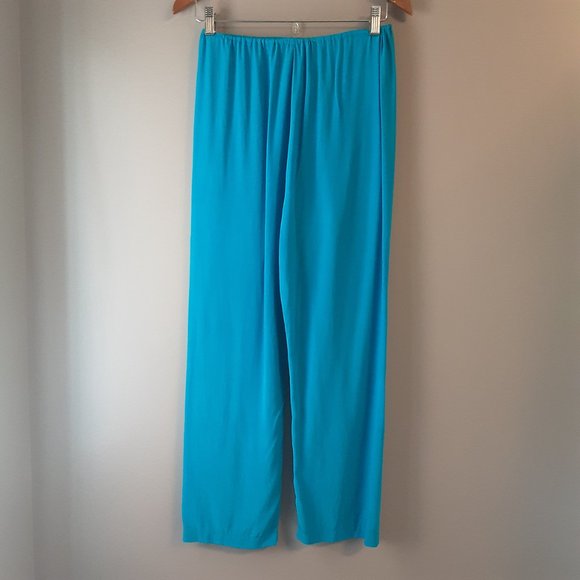 Hand Crafted Blue Pantsuit - Picture 9 of 16
